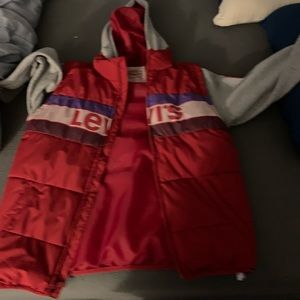 BOYS LEVIS HOODED JACKET
